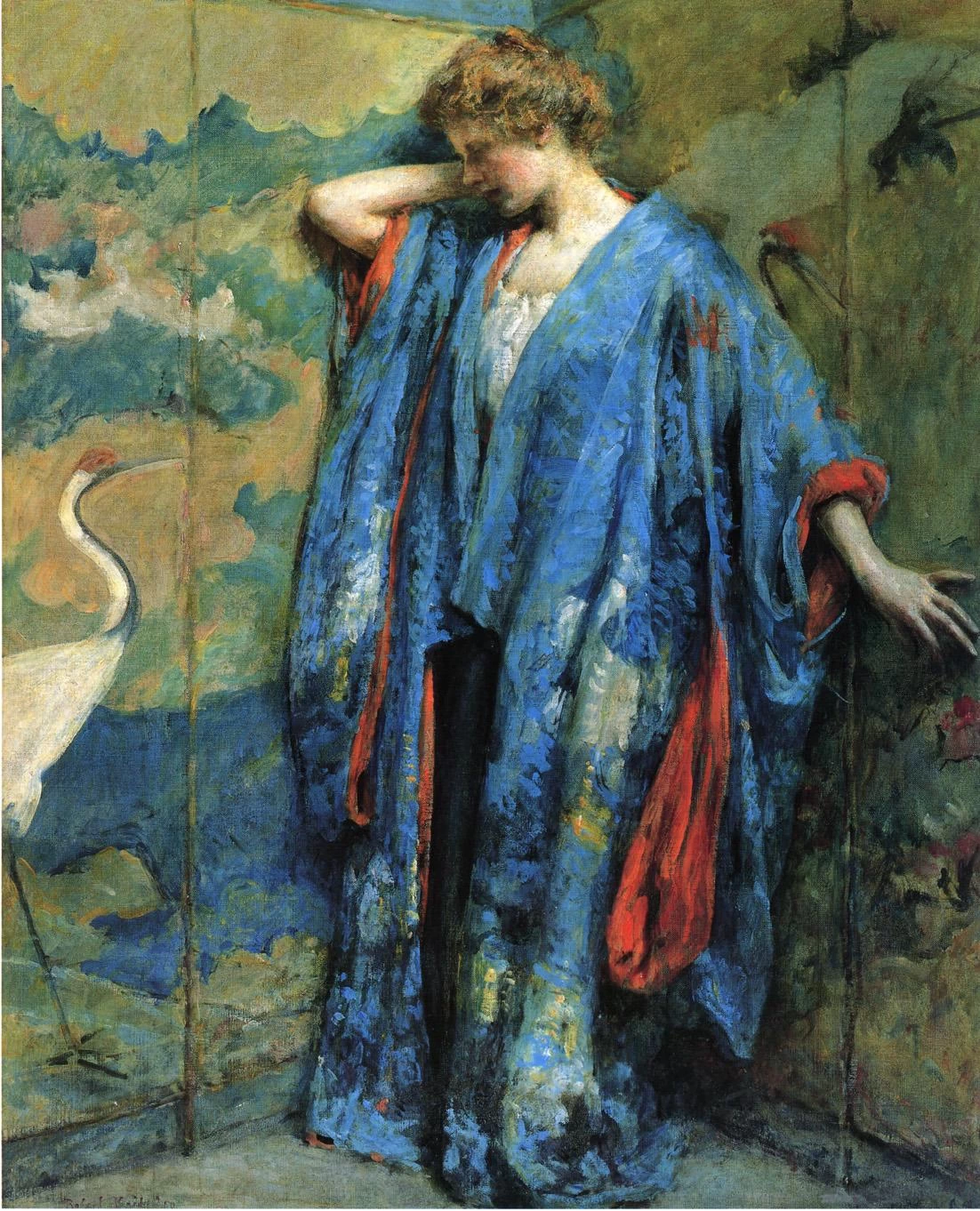 Blu e giallo, 1910